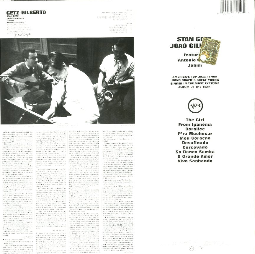 Stan Getz & João Gilberto - Getz/Gilberto