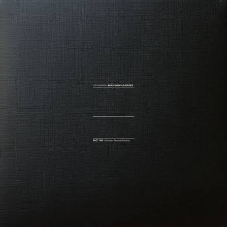 Joy Division - Unknown Pleasures