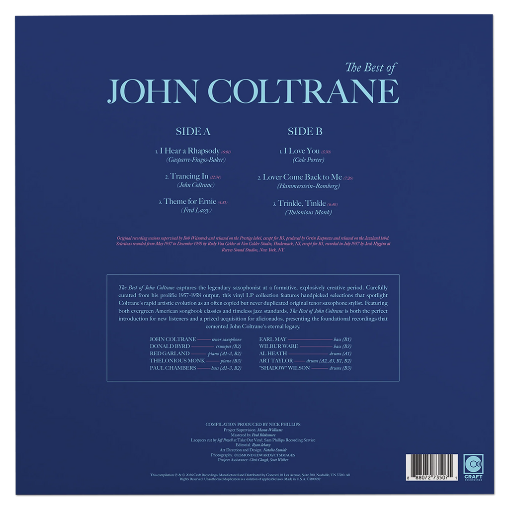 Вінілова платівка John Coltrane - The Best Of
