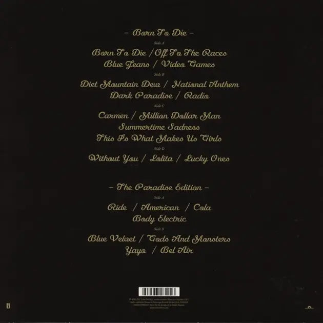 Lana Del Rey - Born To Die