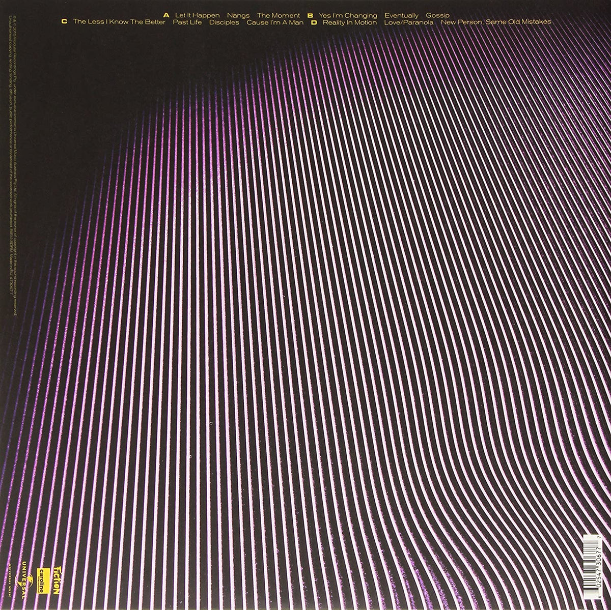 Вінілова платівка Tame Impala - Currents